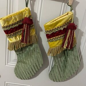 Two Christmas stockings